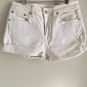 R13 White Jean Shorts for Women
